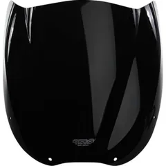 Racing windshield black 330x455mm with ABE