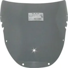 Touring glass smoke grey 385x440mm with ABE