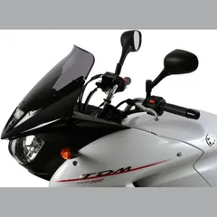 Spoiler screen smoke grey 310x310mm with ABE