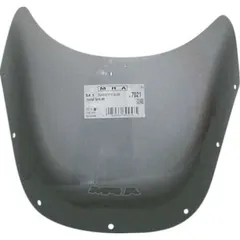 Spoiler screen clear 260x400mm with ABE