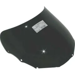 Spoiler screen smoke grey 350x490mm with ABE