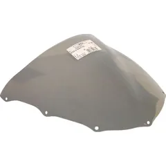 Racing windscreen smoke grey 340x400mm with ABE