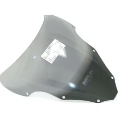 Spoiler screen smoke grey 355x370mm with ABE
