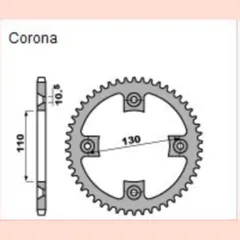 PBR Sprocket 4303-C45 41 teeth