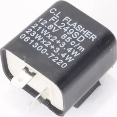 Indicator relay 12,8V 21Wx2 +3,4 2-terminals (KAWA/SUZ)