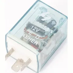 Indicator relay 12V 3-terminals electronical / LED
