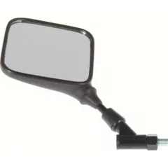 Mirror right black M10 right-threaded (single)