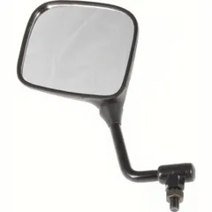 Mirror black left M10 right-threaded (single)