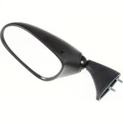 Mirror black right M6 right-threaded (single)