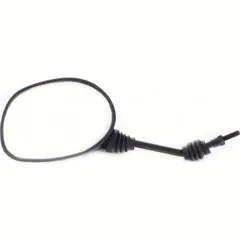 Mirror black M8 left-threaded (single)