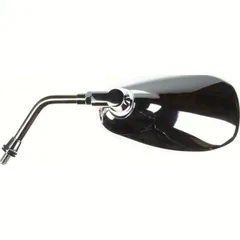 mirror chrome right M10 left-threaded (single)