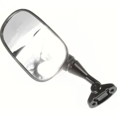 Mirror, right black (single) E-homologated