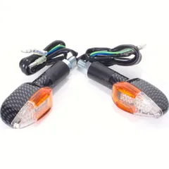 Mini LED indicator set arrow carbon E approved - resistor included