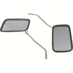 mirror, chrome M10 right threat (pair) - not ECE homologated