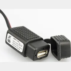 Ladegerät Mobile USB-Steckdose mit Spannungswandler 12V= / 5V=, 1000mA