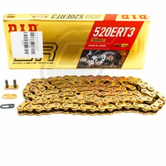 chain ERT3 G&G Moto Cross -250cc, 520, 116 with rivet lock / usable for offroad drive up to 44,15kW (60HP) / up to 250cc