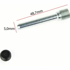 Faustsattel TourMax Bremssattelbolzen PPS-903 Länge 48,70mm Durchmesser 5,90mm