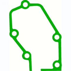 Auslaßsteuerungsdichtung Auslaßsteuerungsdeckeldichtung rechts Vergl.-nr. 11060-1789