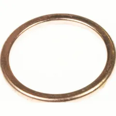 39,7 x 31,6 x 4,0 (Außen/Innen/Höhe) Krümmerdichtung Kupfer-Hohlring (Vergl.Nr: 18291-216/KE5/MN5/MN9/MR8-000)