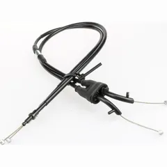 Throttle cable set (4BP-26302-00) - for models with carburettor heat system