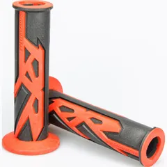Race replica grip red 125mm