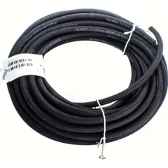 Geiwiz fuel line with textile jacket black typ B - 7,5 x 12,5 - 1 meter