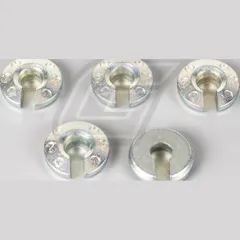 5 Gramm Auswuchtgewichte für Speichenräder - chromatiert (5er Pack)