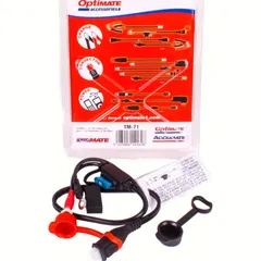 Eyelet cable for Opti with plug (TM) and waterproof cap