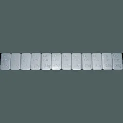Sticking weights 12 x 2,5g lead free (10 bar set)