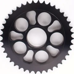 aluminium rear sprocket hard anodized smoke grey DUC748/916/996520T41Z incl. Teflon ring