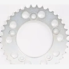PBR aluminium rear sprocket hard anodized smoke grey 525 - 37T
