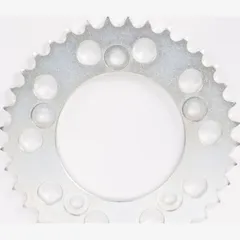 PBR aluminium rear sprocket hard anodized smoke grey 525 - 38T