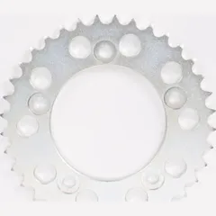 PBR aluminium rear sprocket hard anodized smoke grey 525 - 40T