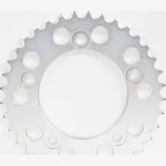 PBR aluminium rear sprocket hard anodized smoke grey 525 - 44T
