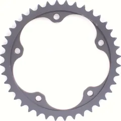 PBR aluminium rear sprocket hard anodized smoke grey 41T 525
