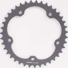 PBR aluminium sprocket hard anodized smoke grey 520-41T