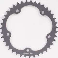 PBR aluminium sprocket hard anodized smoke grey 520-42T