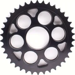 PBR aluminium rear sprocket hard anodized smoke grey 42T - 525 K4522LD-42