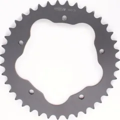 PBR aluminium rear sprocket hard anodized smoke grey for PBR rear sprocket holder 520 - 39T