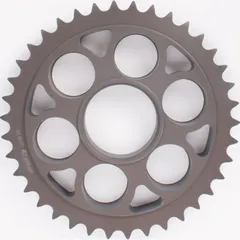 PBR aluminium rear sprocket hard anodized smoke grey 39Z 525T