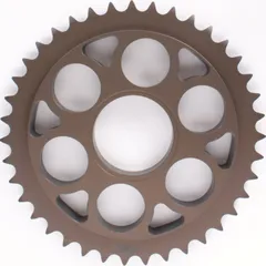 PBR aluminium rear sprocket hard anodized smoke grey 36T - 520