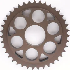 PBR aluminium rear sprocket hard anodized smoke grey 37T - 520