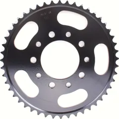 PBR aluminium rear sprocket hard anodized smoke grey 39Z 530T