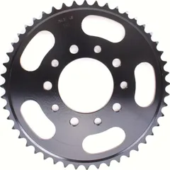 PBR aluminium rear sprocket hard anodized smoke grey 42T 530