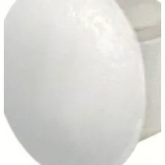 Set 100 pcs buttons plate - White