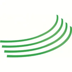 Felgenrandaufkleber, Rad-Klebeprofile grün 17 - 20"