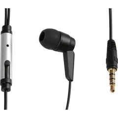 Stereo-Kopfhörer mit Mikrofon - 120 cm - Schwarz