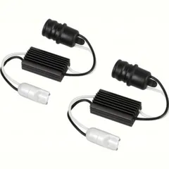 Adapter und Anschlusskabel zwischen OEM Stecker und T10 Sockel der LED Lampe