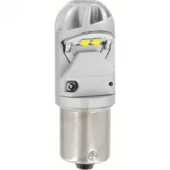 "MEGA-LED" Lampen BA15S 4SMD CREE 10-30V, Bernsteinfarbe, 320° Abstrahlwinkel