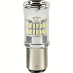 12-28V Mega-Led 48 - 48 SMD x 1 chip - (P21/5W) - BAY15d - 1 pcs - D/Blister - White